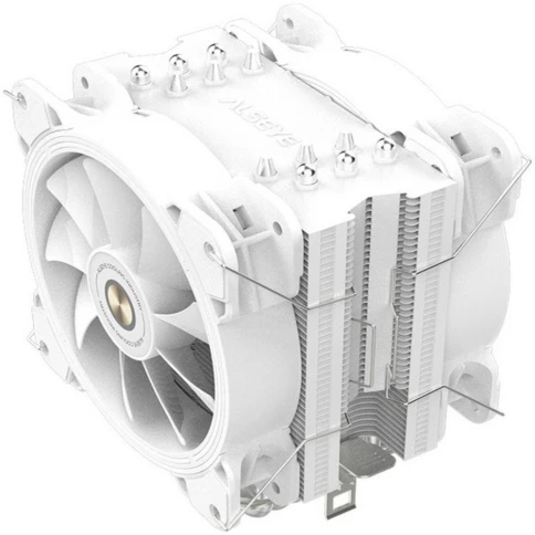 Вентилятор ALSEYE H120D (White) TDP: 200W Product Dimensions:123x154x106mm Heatsink Dimensions:154x123x58mm Heatsink Weight:518g Heat Pipe:O6mmx6pcs Fan Dimensions-:120x120x25mm (875842) фото 4