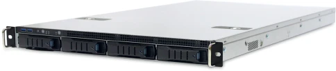 Серверная платформа/ SB101-A6, 1U, 2xLGA-4189, 4x 3.5"/2.5" tri-mode hot-swap, 2x 2.5" 9mm SATA internal, AIC Server Board(2xs4189, 32xDDR4 DIMM), 8x 4056 fans, Acbel 1200W redundant PSU, platinum, A6, 32x DDR4 RDIMM, Intel PCH C621A, WATX, фото 2