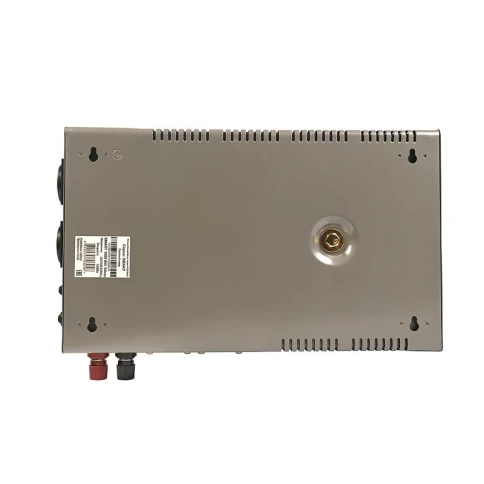 Источник бесперебойного питания/ POWERMAN Smart 1000 INV, silver, line-interactive, 1000VA/600W, 140-275V, 2 Euro sockets, external battery 12V from 45Ah to 200Ah (not included), charging current 13A, LCD display, wall-mounted, 410mm x 268mm x 70mm, 10.06 фото 3