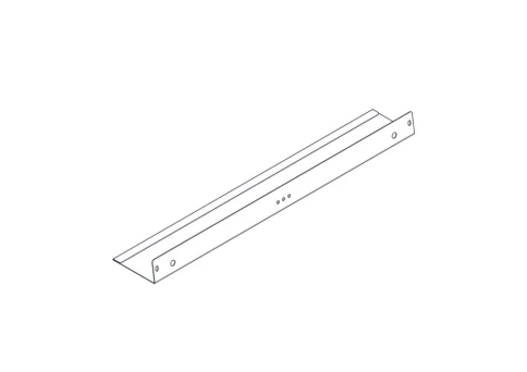Separator for cable routing Systeme Electric, on the roof of Uniprom Rack cabinets 750mm wide фото 2