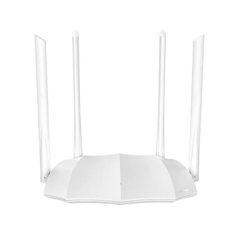 Маршрутизатор/ Tenda WiFi Router AC5 (WLAN 867 Mbps, Dual-band 2.4GHz+5.1GHz, 802.11ac+3xLAN RG45 10/1000+1xWAN GBL) 4x 5dBi ext Antenna фото 1