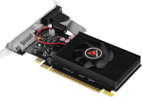 Видеокарта Biostar PCI-E GT710-2GB D3 LP NVIDIA GeForce GT 710 2Gb 64bit DDR3 954/1333 DVIx1 HDMIx1 CRTx1 HDCP Ret low profile [VN7103THX6] фото 1