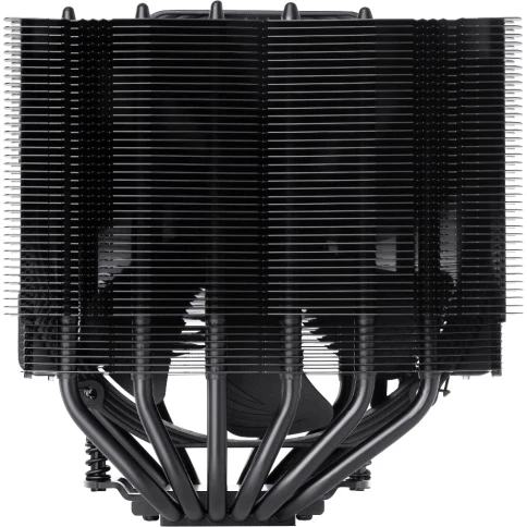 Кулер для процессора/ CPU Cooler Noctua NH-D15S chromax.black (167W, 4-pin PWM, 160mm, Al/Cu, 6x6mm, 1x150x140x25mm, 82.5CFM, 24.6dBA, 1500RPM, S: 1851/1700/1200/115X, AM5/AM4, Black) фото 2