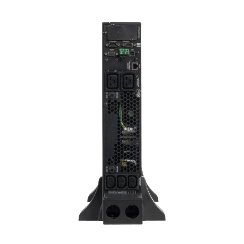 8776 SKAT-UPS 6000-RACK-ON P3 - ИБП 6 кВа/6 кВт, 2U, On-Line, синус, внешн. АКБ 192В, ток заряда 15А, USB, RS232, RS485, параллельный порт, слот для карт (SNMP, реле), EPO, ШхГхВ 440х622х88, масса 15.0 кг фото 8