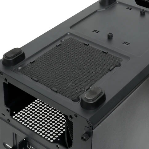 Корпус без блока питания/ Case HSPD M530, Mesh Mid Tower, Black, TG, 0.4 SPCC, no fans ATX, mATX, mITX 155/290/200mm 2x2.5", 2x3.5", 7xPCI 1xUSB-A 3.0, 2xUSB-A 1.0 335x193x445mm фото 8