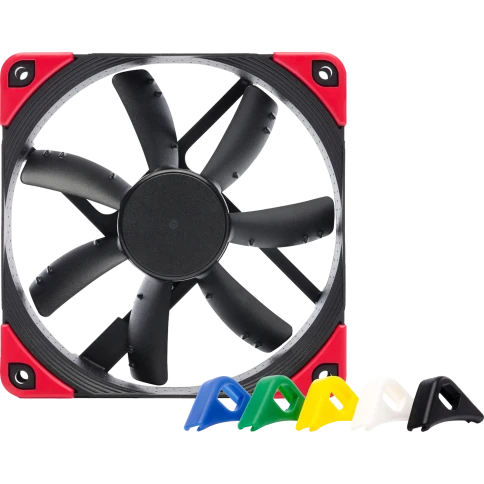 Кулер для корпуса/ Case Cooler Noctua NF-S12A PWM chromax.black.swap (120x120x25mm, 4-pin PWM, 63.27CFM, 17.8dBA, 1200RPM, Black) фото 1