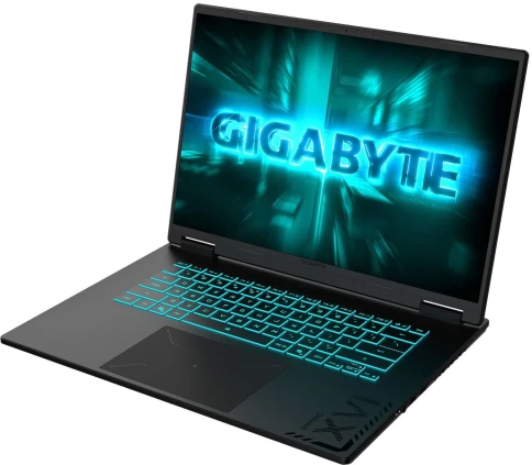 Ноутбук Gigabyte Gaming A16 GA63H AMD Ryzen AI 7 260/16Gb/SSD1Tb/RTX5050 8Gb/16"/IPS/WUXGA/1920x1200/165Hz/NoOS/Black (3THK3KZ894SD) фото 8