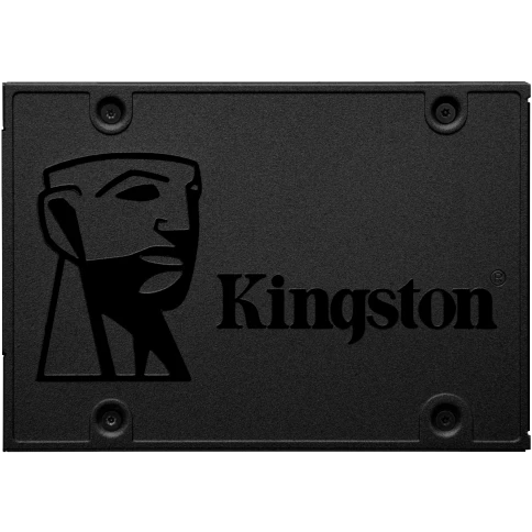 Твердотельный накопитель/ Kingston SSD A400, 480GB, 2.5" 7mm, SATA3, 3D TLC, R/W 500/450MB/s, TBW 160, DWPD 0.3 (36 мес) фото 1