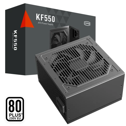 Блок питания ПК/ Power Supply PCCooler, 550W 80+ White (ATX, ATX 2.4, Non-modular, 1x24(20+4)pin 550mm, 1xCPU*2 8(4+4)pin 610+150mm, 1xPCIe*2 8(6+2)pin 510+150mm, 2xSATA*3+MOLEX4pin*1 450+150+150+150mm , Active, 120x120mm, 140x150x86mm, APFC, OVP, SCP, OP фото 8