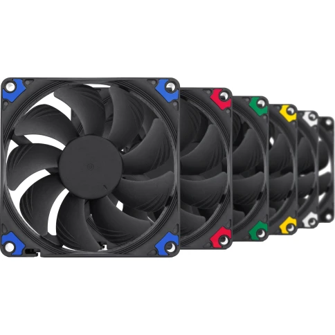 Кулер для корпуса/ Case Cooler Noctua NF-A9x14 HS-PWM chromax.black.swap (92x92x14mm, 4-pin PWM, 33.84CFM, 23.6dBA, 2500RPM, Black) фото 4