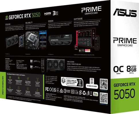 ASUS PRIME-RTX5050-O8G фото 8