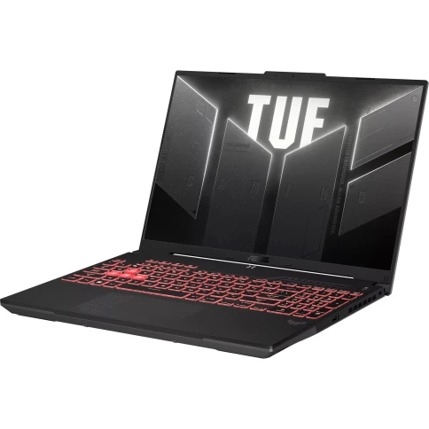 Ноутбук/ ASUS TUF A16 FA607NUQ-RL024 16"(1920x1200 (матовый, 144Hz) IPS)/AMD Ryzen 7 170(3.2Ghz)/16384Mb/512PCISSDGb/noDVD/Ext:nVidia GeForce RTX4050(6144Mb)/Cam/BT/WiFi/56WHr/war 1y/2.2kg/Mecha Gray/DOS фото 7