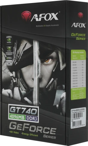 Видеокарта AFOX PCIE16 GT740 LP 4GB GDDR3 AF740-4096D3L3 фото 6