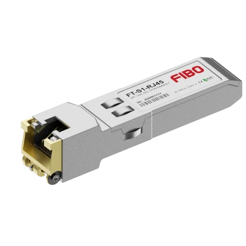 Трансивер/ FIBO FT-S1-RJ45 SFP модуль RJ-45, 1.25G, 100 м, cat 5E фото 1