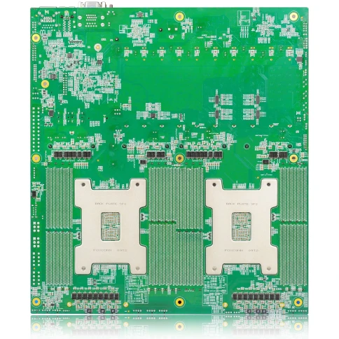 Материнская плата/ MB Gooxi G2DERO-B-PK2, 2xSP3 AMD EPYC 7001/7002/7003, 16xDDR4 ECC REG, 2xSFF8643, 6* PCI-E 4.0 x8, 4* PCI-E 4.0 x16, M.2 PCIe x4 2280, 2x1GbE LAN i350, IPMI, VGA, COM, 2*USB 3.0, E-ATX фото 2