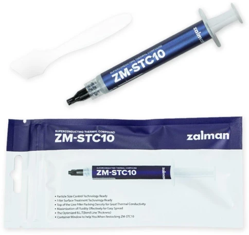 Термопаста Zalman ZM-STC10 11.5Вт/(м-К) шприц 2гр. [ZM-STC10] фото 4