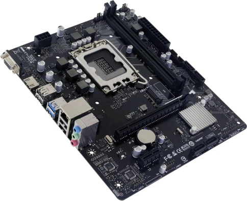 Материнская плата Biostar H610MHC 2.0 Soc-1700 Intel H610 2xDDR4 mATX AC`97 8ch(7.1) GbLAN RAID+VGA+HDMI фото 4