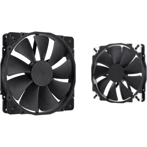 Кулер для корпуса/ Case Cooler Noctua NF-A20 PWM chromax.black.swap (200x200x30mm, 4-pin PWM, 86.46CFM, 18.1dBA, 800RPM, Black) фото 6