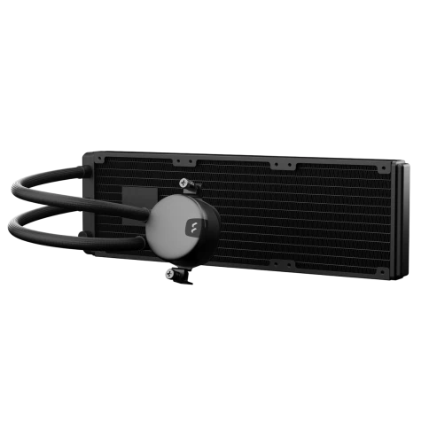 Система жидкостного охлаждения для ПК/ Water Cooling System Fractal Design Lumen S36 V2 RGB (200W, 360mm, Black, ARGB/ Fans: 3x120mm, 56CFM, 33.2dBA, 2000RPM/ Pump height 67mm, 22dBA, 4000RPM, Rad thickness 27mm/ S: 1851, 1700, 1200, 115X, 2011, 2066, AM5 фото 5