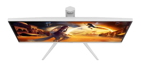AOC Q27G4/WS 27" 2560x1440, IPS, 200Hz, 80M:1, 450cd, 0.3 ms, HDMI 2.0, DisplayPort 1.4, Height adj 130, pivot, VESA 100, 3Y, White/Silver фото 10