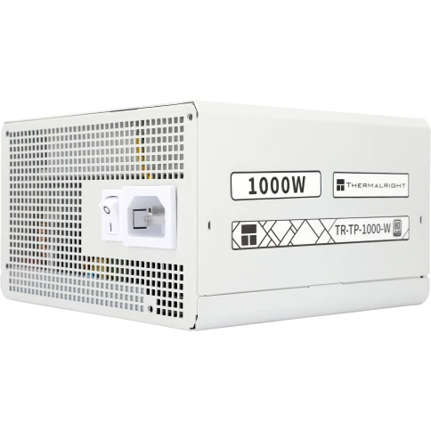 Блок питания 1000W/ Power Supply Thermalright, 1000W 80+ Platinum (ATX, 3.0, PCIe 5.0, Full modular, 1x24(20+4)pin, 1xCPU 8(4+4)pin, 2xPCIe*2 8(6+2)pin, 1x12VHPWR PCIe 5.0 12+4pin 600mm, 10xSATA3, 5xMOLEX4pin, Active, 120x120mm, 150x140x86mm, APFC, OPP, O фото 4