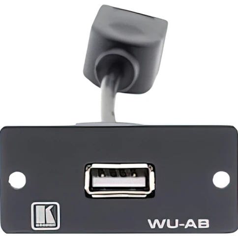 Модуль-переходник USB розетка А-розетка В; цвет черный [85-0118399] фото 1