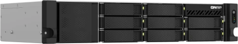 Сетевое хранилище без дисков/ SMB QNAP TS-864eU-RP-8G NAS, 8-tray 3,5"/2,5" w/o HDD, 4-core Intel Celeron N5095 2.0-2.9 GHz, 8GB DDR4 max, 2x2.5GbE LAN, 2U Rackmount, 2x300W PSU.  W/o rail kit RAIL-B02 фото 5