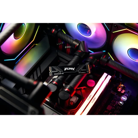 Твердотельный накопитель/ Kingston SSD Fury Renegade, 1024GB, M.2(22x80mm), NVMe, PCIe 5.0 x4, 3D TLC, R/W 14200/11000MB/s, IOPs 2 200 000/2 150 000, TBW 1000, DWPD 0.5 (60 мес) фото 7