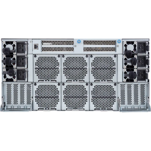 Сервер/ Gigabyte G593-ZD1-AAX3 / 5U/ 2x AMD 9654/ 24x 64Gb DDR5 RDIMM 4800/ 8x H200 141Gb/ 2x 960Gb U.2 PM9A3/ 2x 10Gbit Z710-AT2 + IPMI/ 6x 3000W Titanium Plus PSUs фото 4