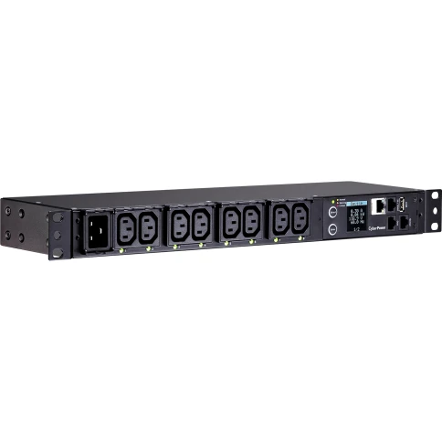 Блок распределения питания/ PDU CyberPower PDU81005 1U type, 16Amp, plug IEC 320 C20, (8) IEC 320 C13 фото 3