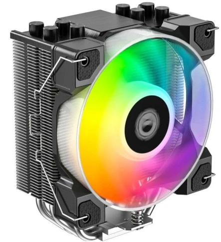 Кулер ID-Cooling SE-214-XT DF ARGB Soc-AM5/AM4/1200/1700/1851 черный 4-pin 31.5dB Al+Cu 180W 560gr Ret [SE-214-XT DF] фото 1