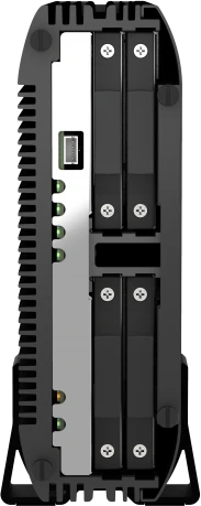 Сетевое хранилище без дисков/ SMB QNAP TS-410E-8G NAS fanless 4 2.5 SSD trays. Intel Celeron J6412 4-core 2.0-2.6 GHz, 8 GB RAM (max), 2x2.5 GbE, 4xUSB 3.2 Gen 2 (10Gbps),1xHDMI фото 5