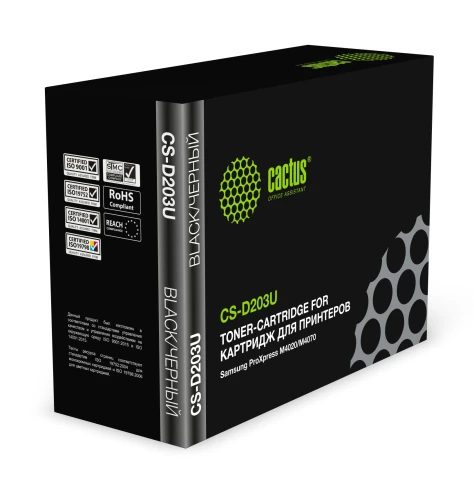 -/ Картридж лазерный Cactus CS-D203U MLT-D203U черный (15000стр.) для Samsung ProXpress M4020/M4070 фото 2