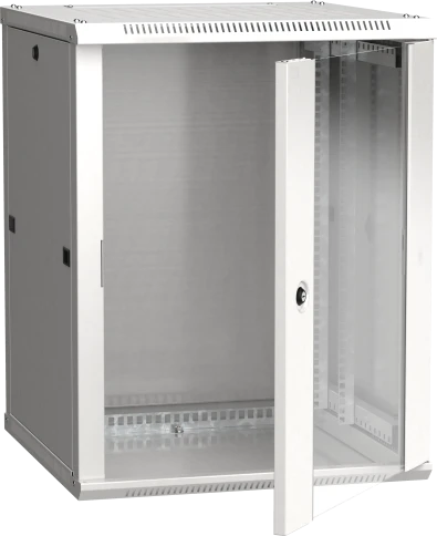 ITK Шкаф LINEA W 12U 600x600 мм дверь стекло, RAL7035 фото 2