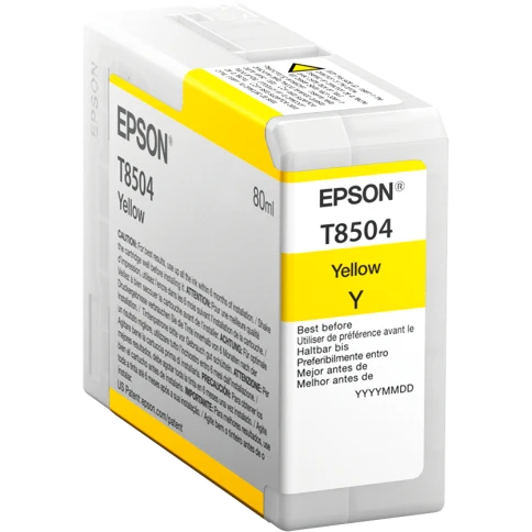 Картридж/ T850 SC-P800 Yellow T850400 UltraChrome HD ink 80ml фото 1