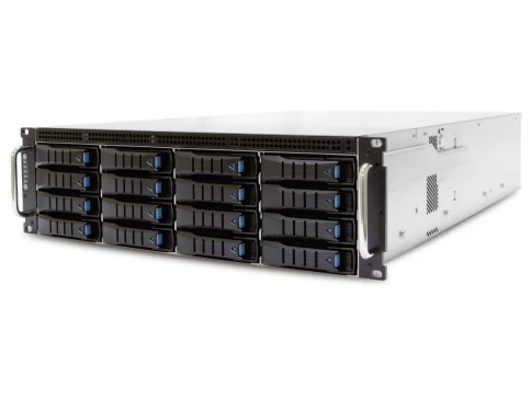 Серверный корпус/ RSC-3ET, 3U 16x 3.5" hot-swap bays, tool-less 3.5" and 2.5" HDD tray, 800W CRPS redundant power supply, 4x 2.5" internal SSD top plate, 2x 2.5" hot-swap OS, rail, 3U16 SAS 12G expander controller on backplane (35 фото 2