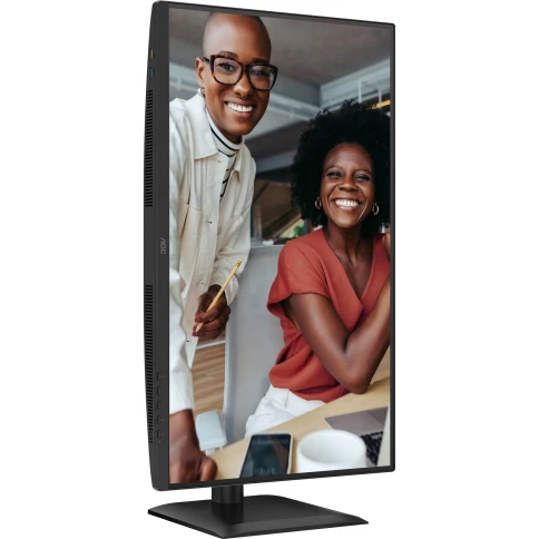 AOC Q27E4U 27 16:9 IPS 2560x1440 120Hz 4ms 350cd 1xHDMI 1xDP 4xUSB 3.2 2Wx2 HAS 150mm Internal Black 100x100 фото 4
