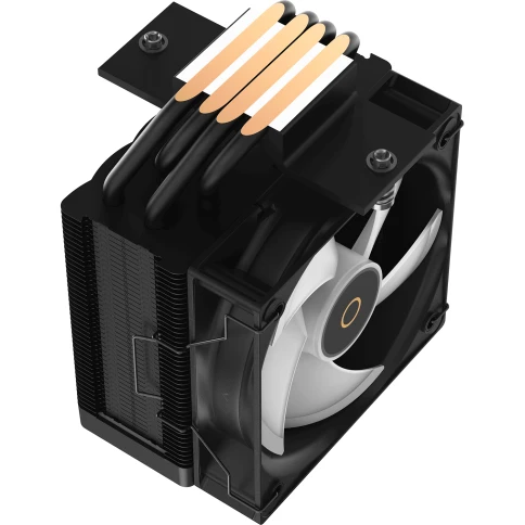 Кулер для процессора/ CPU Cooler Ocypus Gamma A40 BK ARGB (200W, 4-pin PWM, 133mm, Al/Cu, 4x6mm, ARGB, 1x100mm, 41CFM, 29.5dBA, 2400RPM, S: 1851/1700/1200/115X, AM5/AM4, black) фото 5