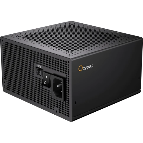 Блок питания ПК/ Power Supply Ocypus Iota P750, Model P750-GF, 750W 80+ Gold (ATX, 3.1, Full modular, 1x24(20+4)pin, 2xCPU 8(4+4)pin, 3xPCIe*2 8(6+2)pin, 1x12V-2x6, 8xSATA3 , Active, 120x120mm, 150x140x86mm, APFC, black) фото 3