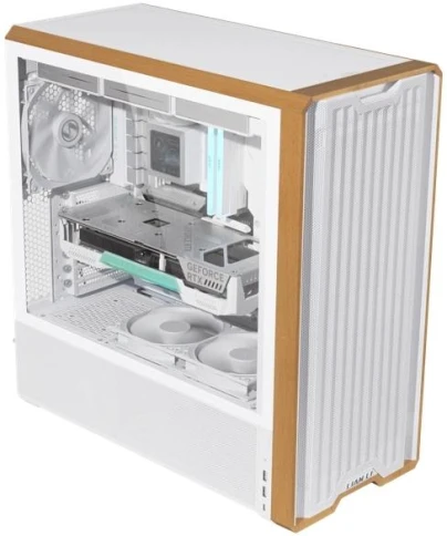 Корпус Lian-Li Lancool 217 белый без БП ATX 2xUSB3.0 audio bott PSU фото 2