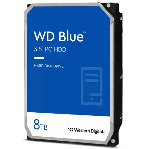 Жесткий диск WD SATA-III 8TB WD80EAAZ Desktop Blue (5640rpm) 256Mb 3.5" [WD80EAAZ] фото 5