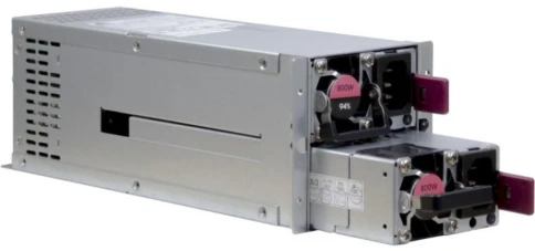 Серверный блок питания 800 Вт./ Server power supply Qdion Model R2A-DV0800-N-B P/N:99RADV0800I1170118 2U Redundant 800W Efficiency 91+, Cable connector: C14 фото 2