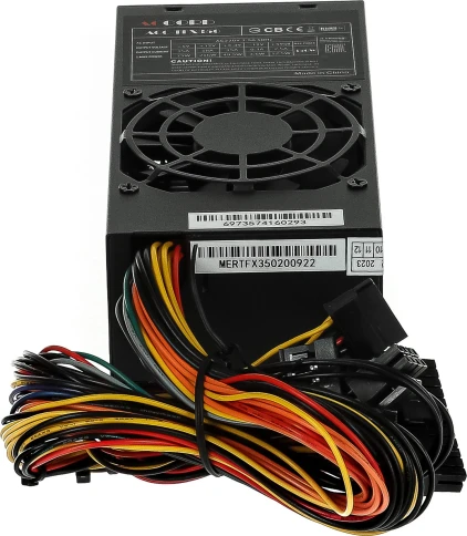 Блок питания Accord TFX 350W ACC-TFX350 24pin 80mm fan 3xSATA [ACC-TFX350] фото 2