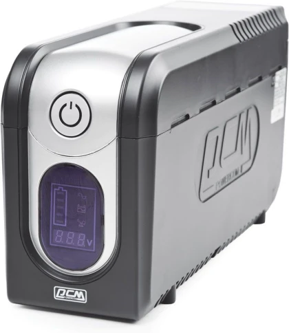 ИБП Powercom IMD-625AP, LCD, линейно-интерактивный, 625 ВA, 375 Вт, 3 розетки IEC320 C13 с резервным питанием,  2 розетки IEC320 C13 с фильтрацией, USB, защита RJ45/RJ11, ШхГхВ 105х334х168мм, 6.3 кг/ UPS Powercom IMD-625AP, LCD, Line Interactive, 625VA, 3 фото 5