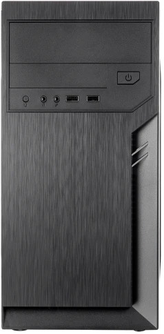 Корпус с блоком питания 450Вт./ Case Foxline FL-702, mATX, 1x5.25EXT, 1x3.5EXT, 2x3.5INT, 2xUSB3.0, HDA, w/o FAN, w/450W ATX PSU, w/1.2m EU pwr cord фото 4
