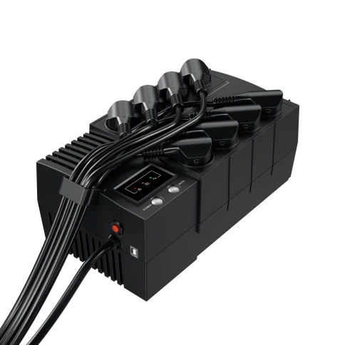 ИБП CyberPower BS650E NEW линейно-интерактивный 650ВА/390Вт, 4+4 евророзетки, USB/ UPS Line-Interactive CyberPower BS650E NEW 650VA/390W USB (4+4 EURO) фото 4