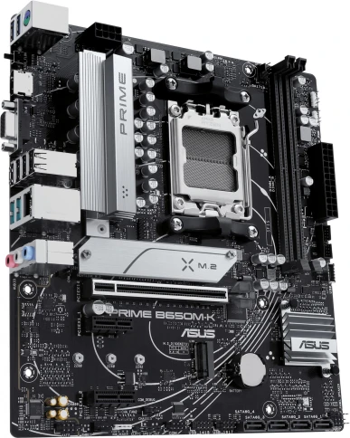 Материнская плата ASUS PRIME B650M-K SocketAM5 AMD B650 2xDDR5 mATX AC`97 8ch(7.1) 2.5Gg RAID+VGA+HDMI [PRIME B650M-K] фото 4