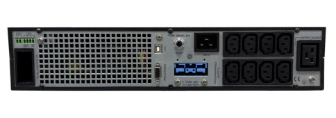 Systeme EИБП SRTSE 2 поколения 1500 ВА/Вт, 2U, 8 C13+1 C19, USB, RS-232, сухие контакты фото 7