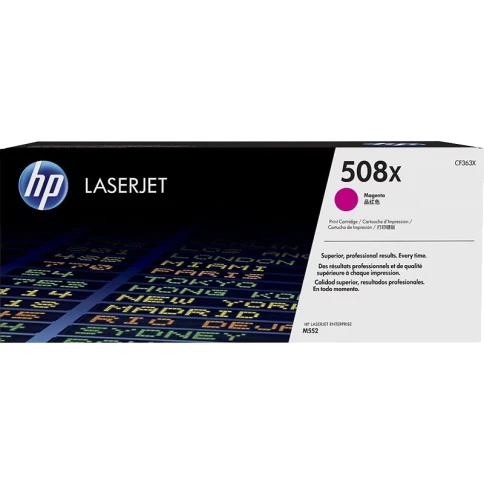 Тонер-картридж/ HP 508X High Yield Magenta Original LaserJet Toner Cartridge фото 1