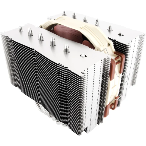 Кулер для процессора/ CPU Cooler Noctua NH-D15S (167W, 4-pin PWM, 160mm, Al/Cu, 6x6mm, 1x150x140x25mm, 82.5CFM, 24.6dBA, 1500RPM, S: 1851/1700/1200/115X, AM5/AM4, Beige/Brown) фото 3